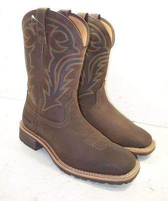 ariat hybrid rancher round toe